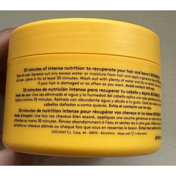 Boombastic Sexy & Fantastic Hair Mask Nourishing Treatment by Cocunat 6.7 fl oz - Picture 3 of 4